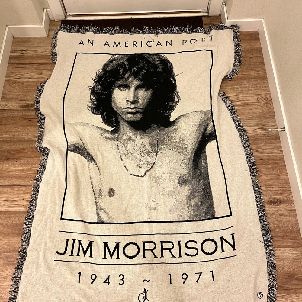 Jim Morrison The Doors Throw/Tapesty